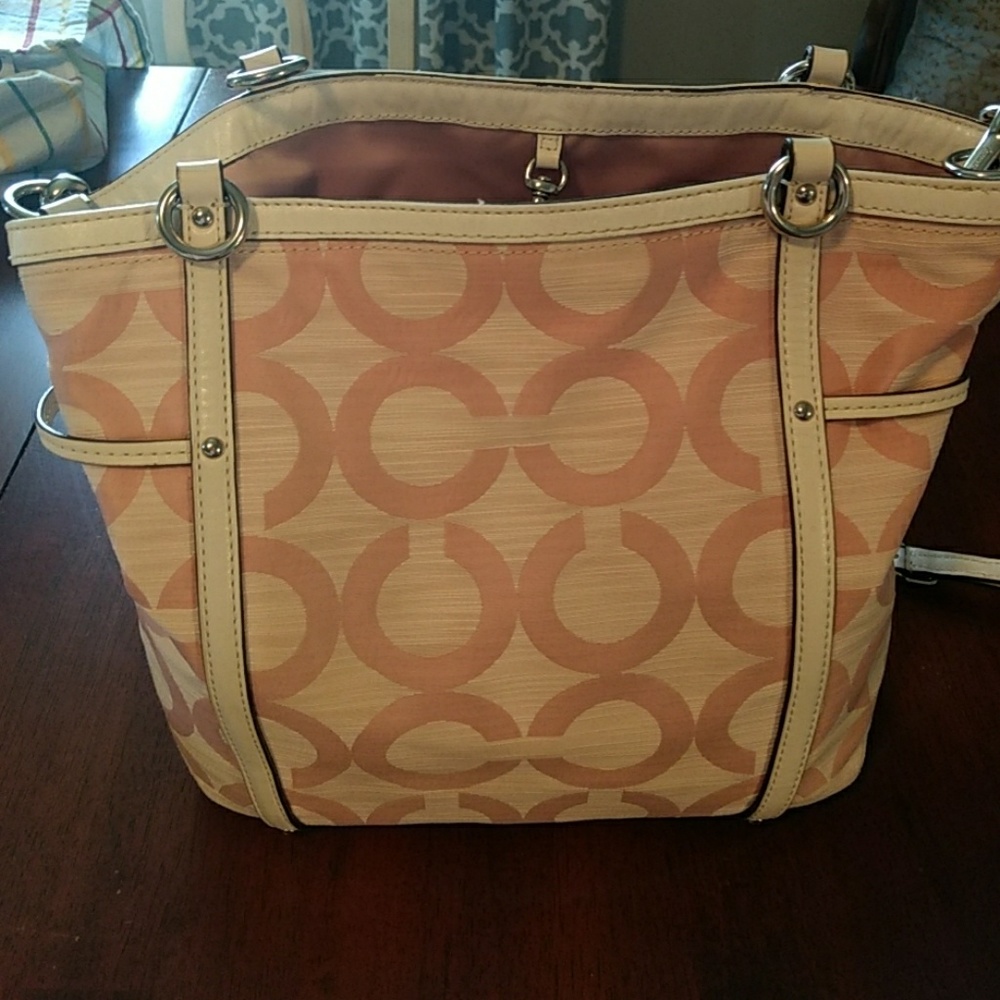 Pink Coach purse